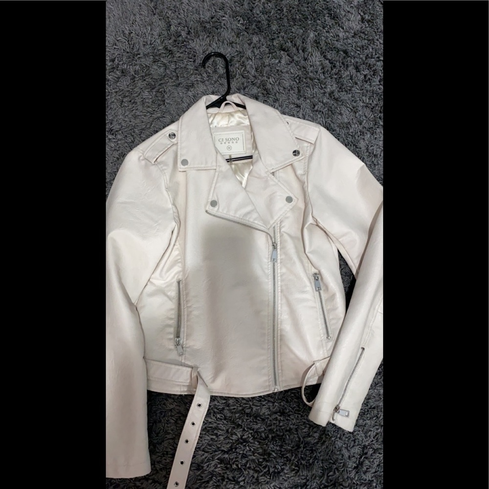 Leather jacket